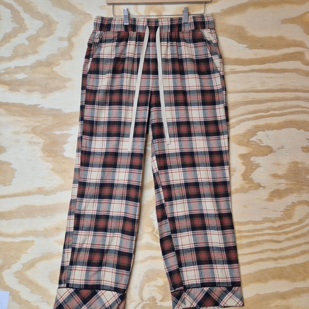 Pendleton Men's L 100% Wool Plaid Lounge Pants Pajama Pants Tartan